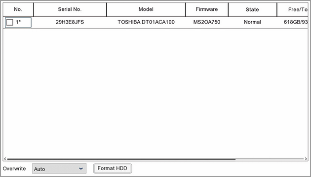 Configuring Hard Disk Drives On A Zip DVR Or NVR