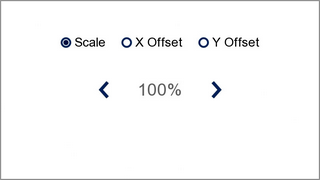 Adjusting The Screen Scale And Offset In The System Menu On A Zip DVR Or NVR